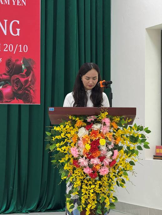 Tọa đàm kỷ niệm 95 năm Ngày Phụ nữ Việt Nam TTYT Khu Vực Hàm Yên