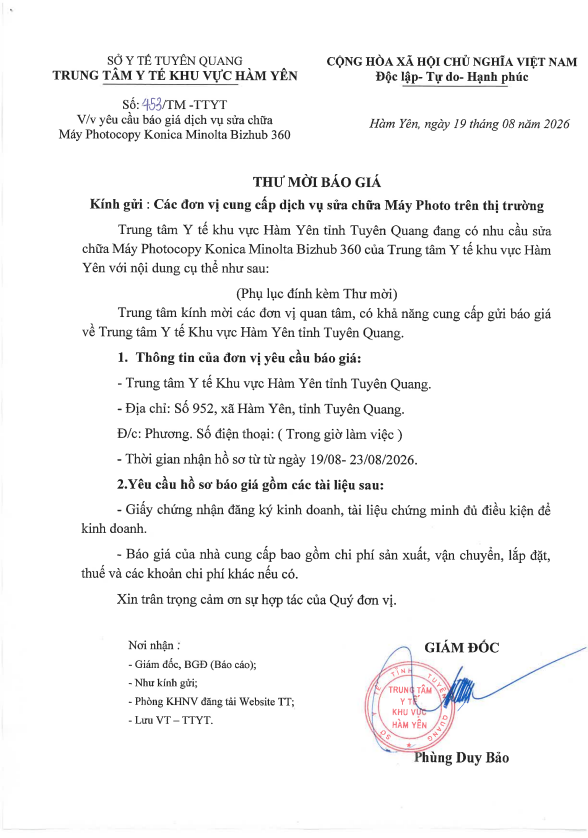 CV 453 TM TTYT 2026